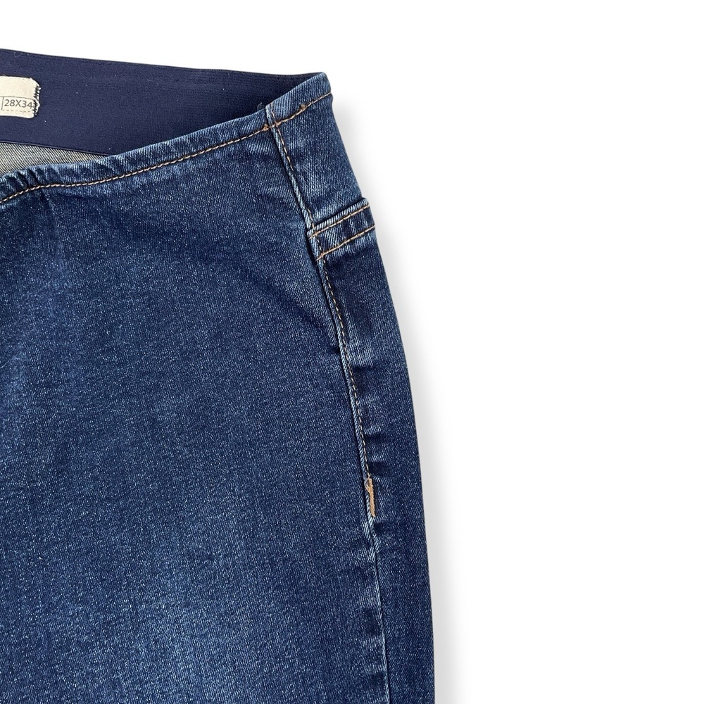 Rock & Roll Flare Jeans Womens 28x34 (ACTUAL 28x32) Blue Bargain Bell Pull On - Picture 7 of 16